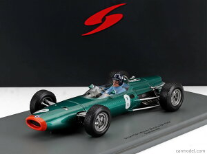 Spark 1/18 ~jJ[ W v|[Vf 1964NiRGP Df BRM P261 No.8 Winner Monaco GP1964 Graham Hill