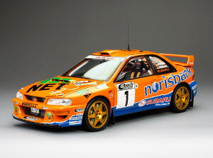 Sun Star TX^[ 1/18 ~jJ[ _CLXgf 1999N[hCch Df Xo CvbT SUBARU IMPREZA WRC97 No.1 WINNER RALLY DEUTSCHLAND 1999 ARMIN KREMER - FRED BERBEN