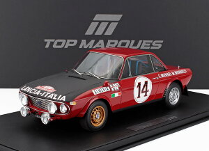 Top Marques gbv}PX 1/12 ~jJ[ W v|[Vf 1972N[EeJ Df `A LANCIA - FULVIA HF 1600 COUPE No.14 WINNER RALLY MONTECARLO 1972 SANDRO MUNARI - MARIO MANNUCCI