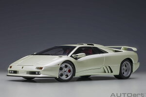 AUTOart オートアート 1/18 ミニカー コンポジットダイキャストモデル 1993年モデル ランボルギーニ ディアブロ SE30 イオタ Lamborghini Diablo SE30 Jota 1993 Ballon White ホワイト
