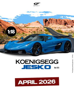 GT Spirit gts1002 1/18 ~jJ[ W v|[Vf 2025Nf P[jOZO KOENIGSEGG - JENKO 2025 u[