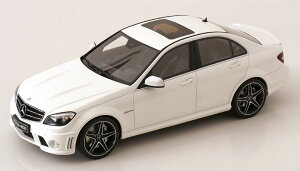 GT Spirit gts928 1/18 ミニカー レジン プロポーションモデル 2007年モデル メルセデスベンツ MERCEDES BENZ C-CLASS C63 AMG 2007 - DIAMOND WHITE ホワイト