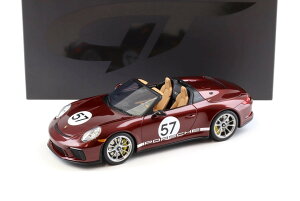 GT Spirit gts929 1/18 �~�j�J�[ ���W�� �v���|�[�V�������f�� 2019�N���f�� �|���V�F PORSCHE - 911 991-2 SPEDDSTER No.57 CABRIOLET HERITAGE EDITION 2019 - CHERRY MET �`�F���[���b�h���^���b�N