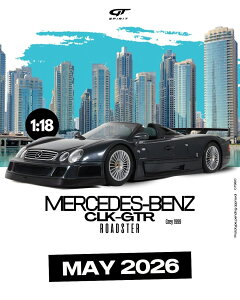 GT Spirit gts960 1/18 ~jJ[ W v|[Vf 1998Nf uoX MERCEDES BENZ - CLK-CLASS GTR ROADSTER 1998 O[