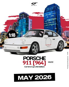 GT Spirit gts995 1/18 ~jJ[ W v|[Vf 1992Nf |VF PORSCHE - 911 964 CARRERA CUP EDITION COUPE 1992