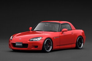 Ignition Model イグニッションモデル 1/18 ミニカー レジン プロポーションモデル 2003年モデル ホンダ Honda S2000 AP1 レッド