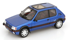 Otto Mobile otm1153 Ibgr 1/18 ~jJ[ W v|[Vf 1991N vW[ PEUGEOT - 205 1.9 GTi 1991 - MIAMI BLUE u