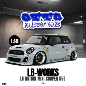 Otto Mobile otm1212 �I�b�g���r�� 1/18 �~�j�J�[ ���W�� �v���|�[�V�������f�� 2015�N���f�� MINI - COOPER (R56) LB NATION 2015 �O���[