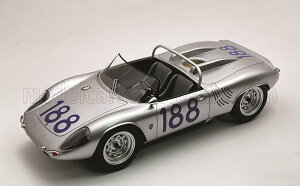 Tecnomodel eNmf 1/18 ~jJ[ W v|[Vf 1964N^Kt[I |VF PORSCHE - 718 WRS SPIDER No.188 TARGA FLORIO 1964 GRAHAM HILL - JO BONNIER