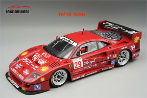Tecnomodel eNmf 1/18 ~jJ[ W v|[Vf 1996NBPRO[oGTV[Y 鎭 tF[ FERRARI - F40 LM 3.5L TURBO V8 No.29 BPR SUZUKA 1996 MAX ANGELELLI - TETSUYA OTA