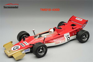 Tecnomodel �e�N�m���f�� 1/18 �~�j�J�[ ���W�� �v���|�[�V�������f�� 1971�N�I�����_GP ���[�^�X LOTUS - F1 56B No.15 GP DUTCH 1971 DAVE WALKER �h���C�o�[�t�B�M���A�t��