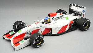 Tecnomodel テクノモデル 1/18 ミニカー レジン プロポーションモデル 1992年モナコGP フットワーク FOOTWORK - F1 FA13 MUGEN HONDA No.9 MONACO GP 1992 MICHELE ALBORETO ドライバーフィギュア付き