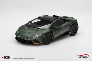 Top Speed 1/18 ~jJ[ W v|[Vf 2022Nf {M[j LAMBORGHINI - HURACAN STERRATO ALL-TERRAIN "BOSCO" 2022