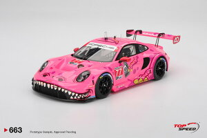 Top Speed 1/18 ~jJ[ W v|[Vf 2025NIMSA fgCgGP |VF PORSCHE - 911 992 GT3 R COUPE TEAM AO RACING No.77 IMSA DETROIT GRAND PRIX 2025 KLAUS BACHLER - LAURIN HEINRICH