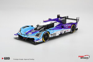 Top Speed 1/18 ~jJ[ W v|[Vf 2025NZuO12 AL ACURA - ARX-06 GTP 2.4L TWIN TURBO V6 TEAM MEYER SHANK RACING No.60 IMSA 12h SEBRING 2025 TOM BLOMQVIST - COLIN BRAUN - SCOTT DIXON