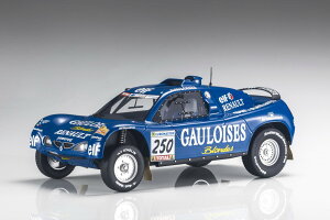 Top Marques gbv}PX 1/18 ~jJ[ WEv|[Vf 1999Np_JDf m[ RENAULT - BUGGY N 250 WINNER RALLY PARIS DAKAR 1999 J.L.SCHLESSER - P.MONNET - BLUE