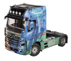 NZG 1/18 �~�j�J�[ �_�C�L���X�g���f�� 2016�N���f�� �����Z�f�X�x���c MERCEDES BENZ - ACTROS 2 1851 GIGASPACE 4x2 TRUCK STROHOFER 2-ASSI 2016 �u���[�E�O���[��
