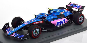 Spark 1/18 ~jJ[ W v|[Vf 2022N}CA~GP Free Practice As[k RENAULT - F1 A522 TEAM ALPINE BWT No.31 MIAMI GP 2022 ESTEBAN OCON