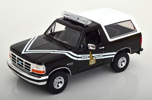 Greenlight O[Cg 1/18 ~jJ[ _CLXgf 1996Nf AC_zBx@ tH[h uR FORD USA - BRONCO IDAHO STATE POLICE 1996