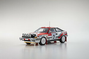 Kyosho  1/18 ~jJ[ _CLXgf 1991N[eJ Df g^ ZJ TOYOTA - CELICA GT-4 ST165 (night version) No.2 WINNER RALLY MONTECARLO 1991 C.SAINZ - L.MOYA