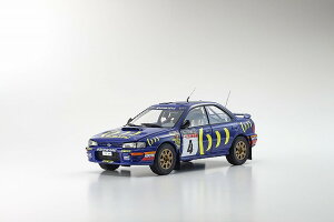 Kyosho  1/18 ~jJ[ _CLXgf 1994NRAC Lombard Df Xo SUBARU - IMPREZA 555 No. 4 WINNER RALLY RAC LOMBARD 1994 C.McRAE - D.RINGER
