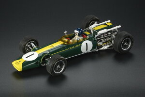 GP Replicas 1/18 ミニカー レジン プロポーションモデル 1966年アメリカGP 優勝モデル ロータス LOTUS - F1 43 SCUDERIA LOTUS TEAM No.1 WINNER USA GP WATKINS GLEN (with pilot figure ドライバーフィギャー付き) 1966 JIM CL