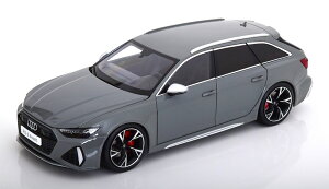 KiloWorks 1/18 ~jJ[ _CLXgf 2021Nf AEfB AUDI - A6 RS6 C8 AVANT SW STATION WAGON 2021 - NARDO GREY O[