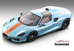 Tecnomodel eNmf 1/18 ~jJ[ W v|[Vf 2021Nf Carrozzeria Touring SUPERLEGGERA ARESE A[[ RH95 2021 - LIGHT BLUE ORANGE - GULF COLOURS Cgu[IWEKtJ[