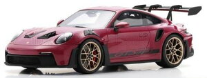 Schuco VR[ 1/18 ~jJ[ WEv|[Vf 2022Nf |VF PORSCHE 911 922 GT3 RS COUPE 2022 - RUBYSTAR r[bh
