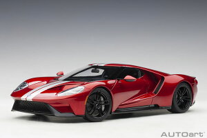 AUTOart I[gA[g 1/18 ~jJ[ R|Wbg_CLXgf 2017Nf tH[h GT ^bNubhEVo[XgCv2017 Ford GT 1:18 Metallic Red by AUTOart