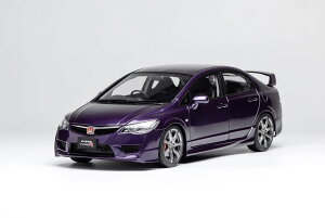 MotorHelix [^[wbNX 1/18 ~jJ[ _CLXgf 2007Nf z_ VrbN HONDA - CIVIC TYPE-R FD2 Late Version 2007 Deep Violet Pearl @CIbg^bN 1/18 scale GWN[