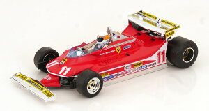 {f Burago 1/18 ~jJ[ _CLXgf 1979NiRGP Df tF[  FERRARI - F1 312T4 SHORT TAIL No.11 WINNER MONACO GP JODY SCHECKTER (WITH PILOT hCo[tBMAt) 1979 WOR