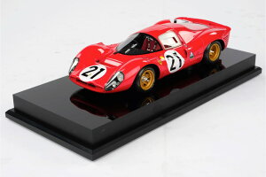 Amalgam Collection A}KRNV 1/18@~jJ[ W v|[Vf 1967N}24 tF[ 330P4 No.21 L.Scarfiotto M.Parks1967 Le Mans Ferrari 330P4 No21 1:18 Ludovico Scarfiotti and Mike Par