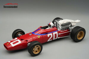Tecnomodel テクノモデル 1/18 ミニカー レジン プロポーションモデル 1967年オランダGP フェラーリ FERRARI - F1 312 F1-67 No.20 DUTCH GP (with pilot figure) 1967 CHRIS AMONドライバーフィギュア付き