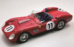 Tecnomodel eNmf 1/18 ~jJ[ W v|[Vf 1960N}24 Df tF[ FERRARI - 250TR TESTAROSSA 3.0L V12 SPIDER TEAM SCUDERIA FERRARI SPA No.11 WINNER 24h LE MANS 1960 PAUL FRERE 