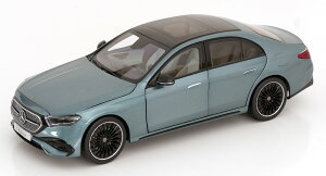 Mercedes Benz ディーラーアクセサリーモデル Norev ノレブ 1/18 ミニカー ダイキャストモデル 2024年モデル メルセデスベンツ MERCEDES BENZ - E-CLASS (W214) AMG LINE 2024 - VERY LIGHT GREEN MET ライトグリーンメタ
