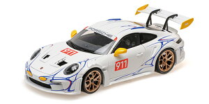 Minichamps ~j`vX 1/18 ~jJ[ _CLXgf 2023Nf |VF PORSCHE 911 (992) GT3RS 2023 WHITE/YELLOW DECOR zCgECG[fR[V