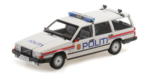 Minichamps ~j`vX 1/18 ~jJ[ _CLXgf 1986Nf {{ VOLVO 740 GL BREAK 1986 POLITI NORWAY mEF[x@