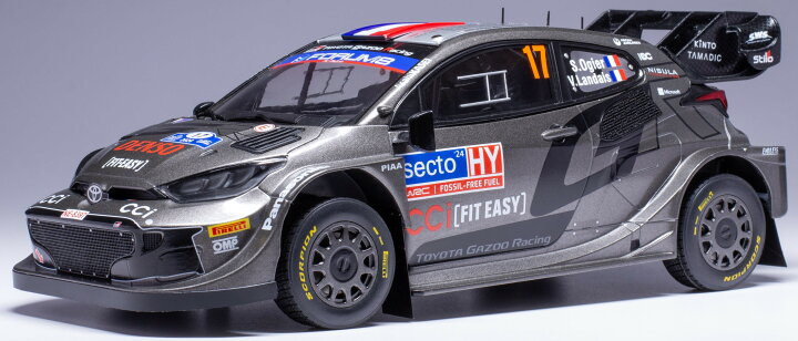 楽天市場】IXO イクソ 1/18 ミニカー ダイキャストモデル 2024年ラリー 