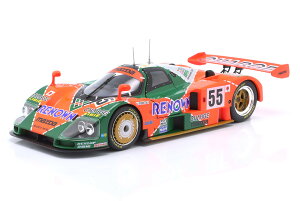 Werk83 1/18 ~jJ[ _CLXgf 1991N}24 Df }c_ MAZDA - 787B 2.6L TEAM MAZDASPEED CO. LTD. No.55 WINNER 24h LE MANS 1991 BERTRAND GACHOT - JOHNNY HERBERT - VOLKER WEIDLER