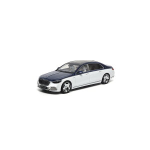 Almost Real オルモストリアル 1/18 ミニカー ダイキャストモデル 2021年モデル メルセデスベンツ マイバッハ MERCEDES BENZ - S-CLASS S600 V12 BITURBO MAYBACH 2021 ホワイト・ブルーメタリック