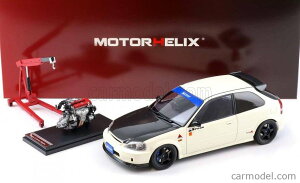MotorHelix [^[wbNX 1/18 ~jJ[ _CLXgf 2000Nf z_ VrbN HONDA - CIVIC EK9 TYPE R SPOON zCg 1/18 GWEGWN[t