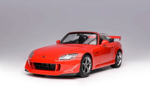 MotorHelix モーターヘリックス 1/18 ミニカー ダイキャストモデル 2009年モデル ホンダ Honda S2000 Type-S 2007 New Formula Red ニューフォーミュラレッド 1/18scale F20Cエンジン/ 1/87 Key Holder 付属