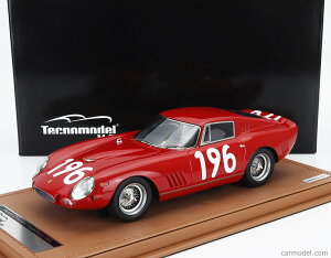 Tecnomodel eNmf 1/18 ~jJ[ W v|[Vf 1965N^Kt[I tF[ FERRARI - 275 GTB/C COMPETIZIONE No.196 TARGA FLORIO 1965 G.BISCALDI - B.DESERTI
