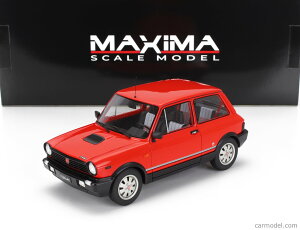 {f Maxima 1/18 ~jJ[ W v|[Vf 1984Nf AEgrAL AUTOBIANCHI - A112 ABARTH VII-SERIES 1984 - ROSSO CORSA bh