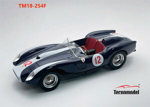 Tecnomodel �e�N�m���f�� 1/18 �~�j�J�[ ���W�� �v���|�[�V�������f�� 1958�NELAINTARHANAJO RACE ��3�� �t�F���[�� FERRARI 250TR 3.0L V12 PONTOON FENDER TESTAROSSA SPIDER TEAM ASKOLIN No.12 3rd ELAINTARHANAJO RACE 1958 CURT LINCOLN