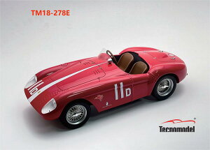 Tecnomodel eNmf 1/18 ~jJ[ W v|[Vf 1956Nyur[` tF[ FERRARI 500 MONDIAL 3.0L SPIDER No.11d PEBBLE BEACH 1956 JOHN VON NEUMANN