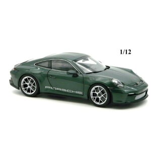 Norev ノレヴ 1/12 ミニカー ダイキャストモデル 2023年モデル ポルシェ PORSCHE - 911 992 S/T COUPE 2023 - MALACHITE GREEN グリーン