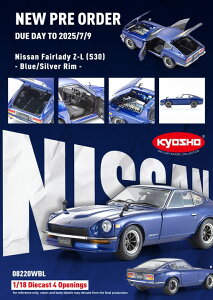 Kyosho Original  1/18 ~jJ[ _CLXgf 1969Nf Y Nissan Fairlady Z Z-L S30 u[^bN