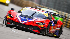 Looksmart 1/18 ~jJ[ W v|[Vf 2024N FIA GT[hJbv tF[ FERRARI 296 GT3 3.0L TURBO V6 TEAM AF CORSE No.50 MACAU GP FIA GT WORLD CUP 2024 ANTONIO FUOCO